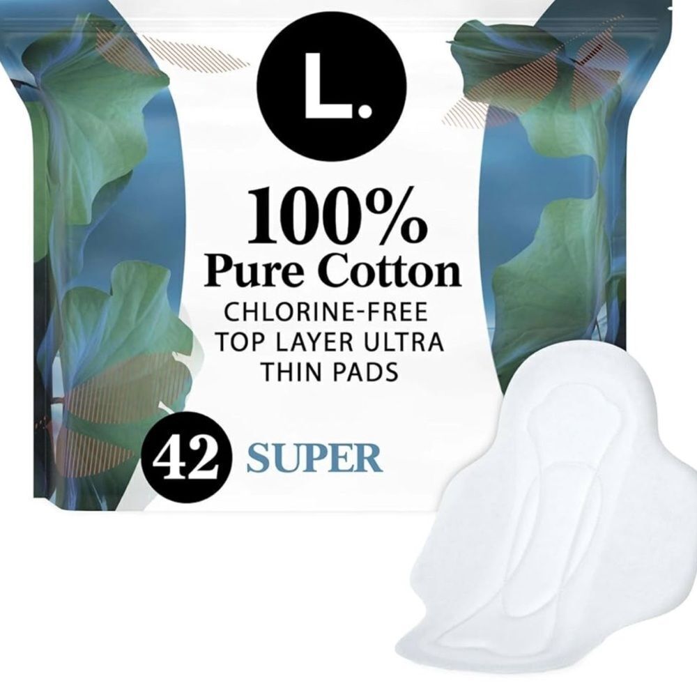 Generic ultra the end pads, 42 count hundred percent cotton